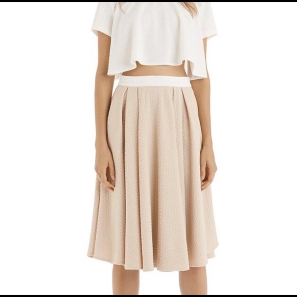 Designer Ronny Kobo ‘May Textured Skirt’